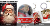 PREMIUM CHRISTMAS PHOTO SNOWGLOBE